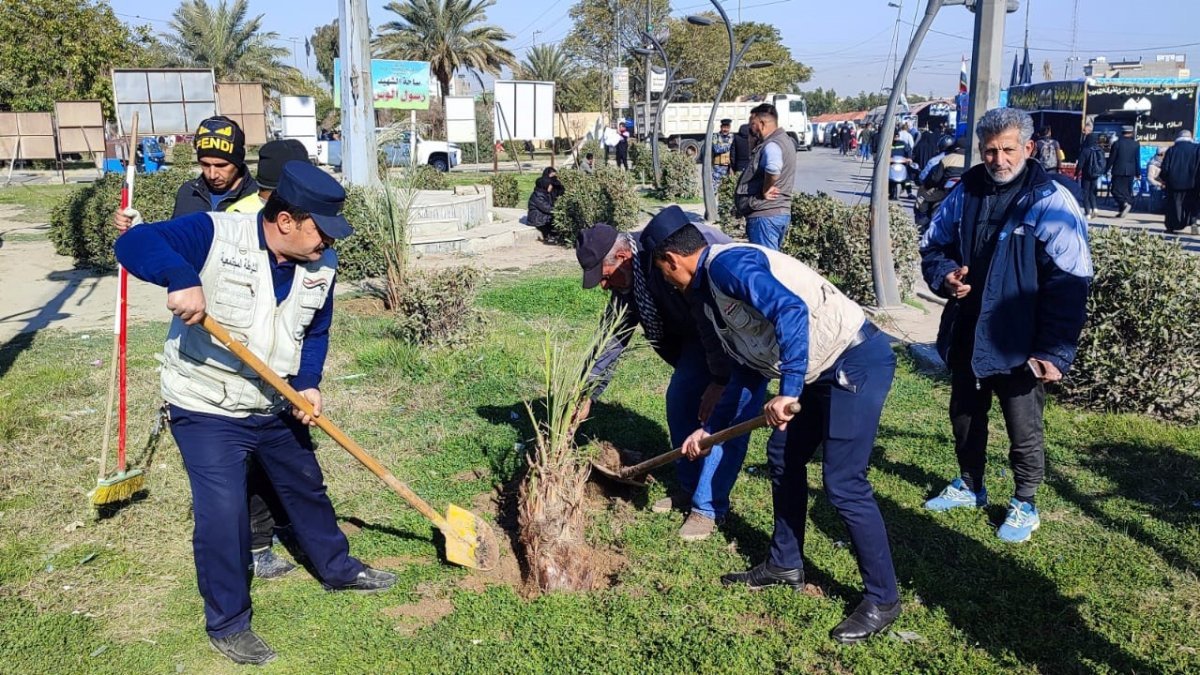 الأربعاء المقبل.. إطلاق حملة لزراعة 300 ألف شجرة في بغداد