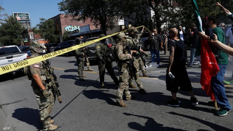 ترامب يأمر بنشر 300 جندي من الحرس الوطني في شيكاغو