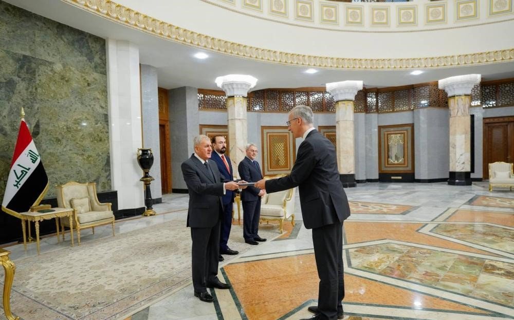 رئيس الجمهورية يتسلم أوراق اعتماد سفراء جدد